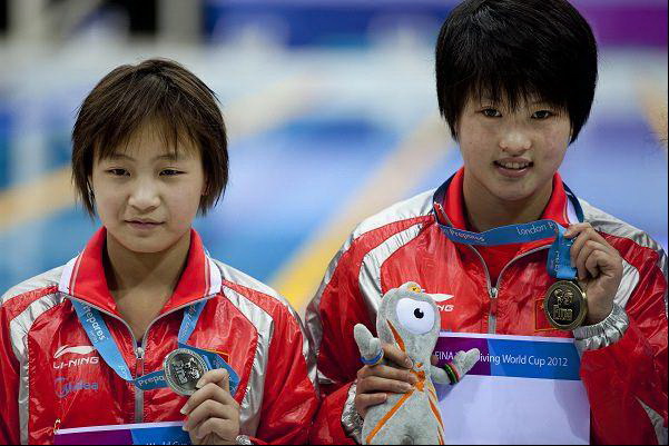 китаянка Чэнь Жолинь заняла первое место, другая китайская спортсменка Ху Ядан заняла второе место