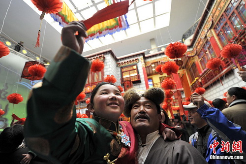Тибетцы отмечают Новый год
